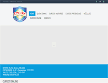 Tablet Screenshot of cpcon.com.br